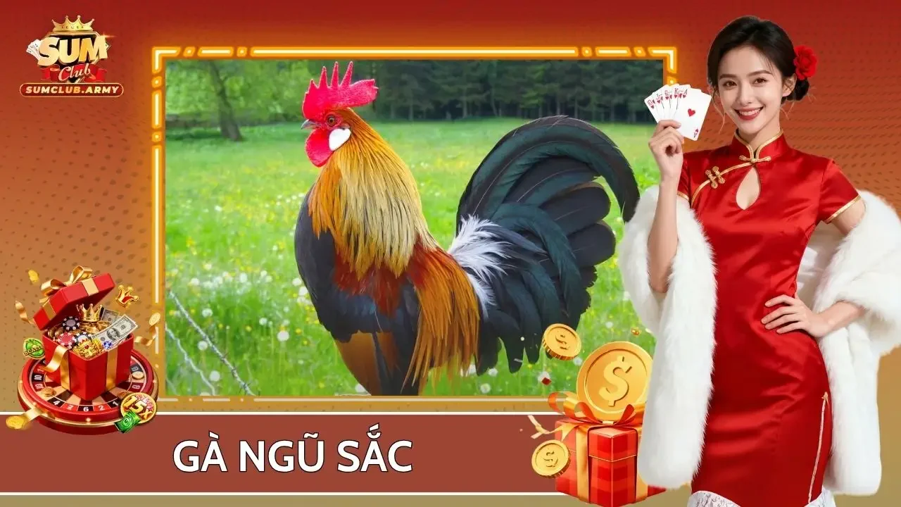 Gà Ngũ Sắc - Biểu Tượng Chiến Kê Vương Giả Của Sumclub